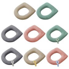 Toilet Seat Cover Ergonomic Handle Design Universal Soft And Warm Cover
