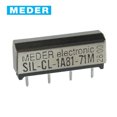 G29414E ~ (Pkg 4) Meder/Standex Detect SIL-CL-1A81-71M 5VDC SPST Reed Relay