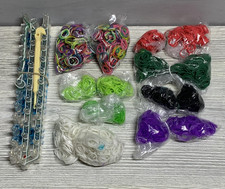 Rubber Band Bracelet Loom Kit Tool Bulk Refill Bands Lot Crafts DIY Bracelets