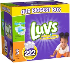 Luvs Diapers Size 3 222 Count