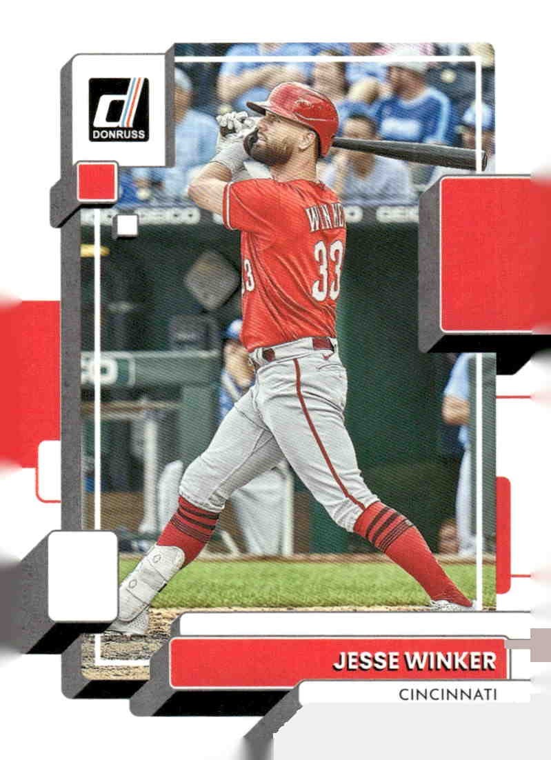 2022 Donruss #185 Jesse Winker