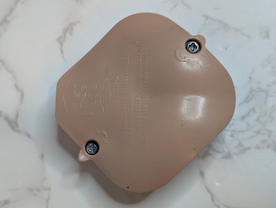 LUVABELLA Interactive DOLL REPLACEMENT BATTERY COVER Piece Part  ONLY w/Screws