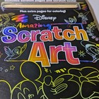 Disney, Amazing Scratch Art, Scratch Pages and Tools, Coloring Book