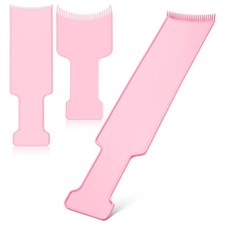 3 Pcs Hair Highlighting Kit Balayage Tool Boards Coloring Foiling Combs