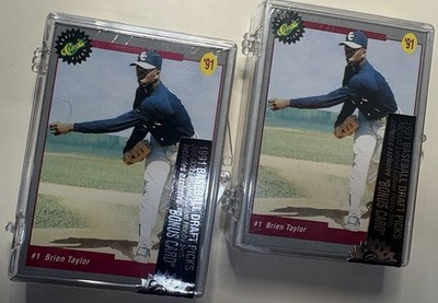 1991 Classic Draft Picks Baseball - TWO Factory Sealed Sets - BRAND NEW!