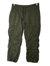 The North Face Aphrodite Motion Joggers Pants Women  s Medium Green Capri Stretch