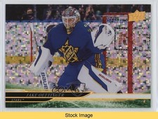 2024-25 Extended Series All-Star Speckled Rainbow Foil Jake Oettinger READ 1lc1