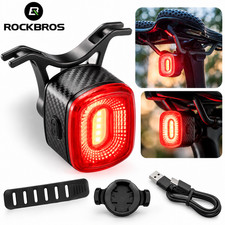 ROCKBROS Smart Bike Taillight for Night Riding Brake Sensor RearLight Waterproof