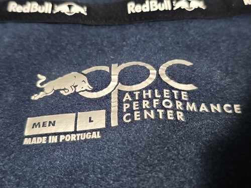 Sudadera con capucha pulóver Red Bull APC Athlete Performance Center 1/4 cremallera para hombre talla grande - Imagen 7 de 13