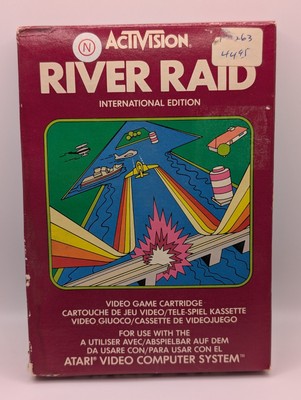 River Raid Atari 2600 by ACTIVISION