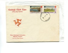 Isle of Man 1973 Manx Language Definitive FDC cancelled Port Erin