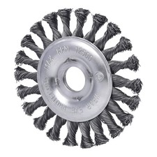 KS Tools Stahldrahtrundb&uuml;rste 0,5mm &Oslash; 125mm
