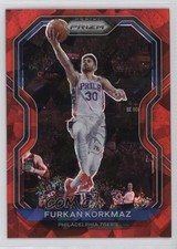 2020-21 Panini Prizm Red Ice Prizm Furkan Korkmaz #160 0wp8