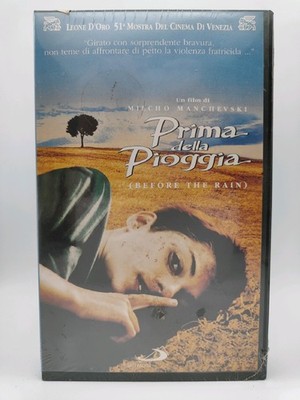 Prima della pioggia VHS 1995 Polygram San Paolo