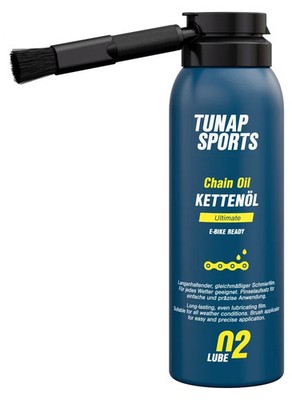 TUNAP SPORTS Kettenöl TS260 Ultimate 125 ml Sprühdose mit Dosierpinsel
