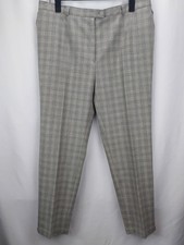 Gaby Mersmann Damen Hose Schurwolle Eingrifftaschen Gr. 52 XXL Kariert