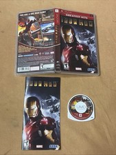 Iron Man (Sony PSP, 2008) Complete w/ Manual