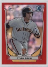 2014 Bowman Draft Chrome Red Refractor /5 Dylan Davis #CDP94 0b0