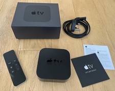 Apple TV 4th Generation HD 64GB A1625 Inc Siri Remote And Original Box