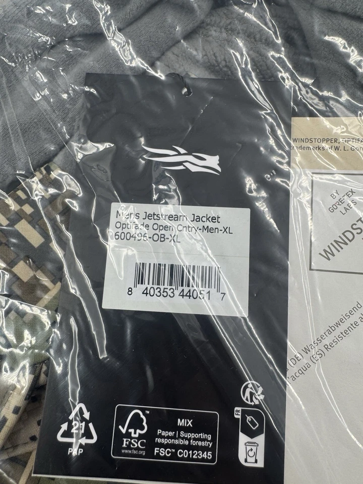 Sitka Jetstream Jacket Optifade Open Country Men’s Size XL 600496-OB  MSRP $375 - Image 3 of 4