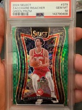 Zaccharie Risacher Select PSA 10 Green /5 Mezzanine