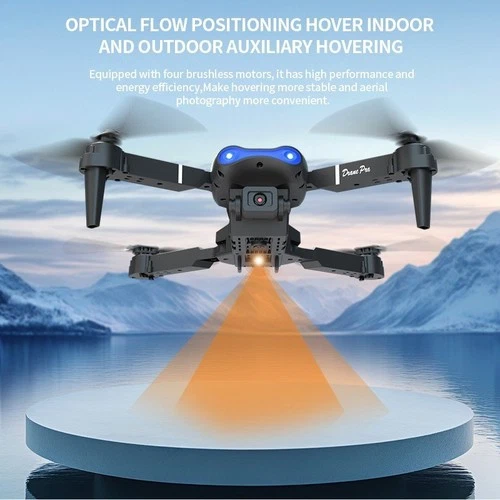 4K HD Drone Dual Camera WiFi FPV Foldable Quadcopter RC with Screen Remote