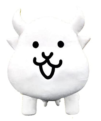 The Battle Cats Official Plush - Cow Cat Big (10.6'') SK Japan PONOS NEW
