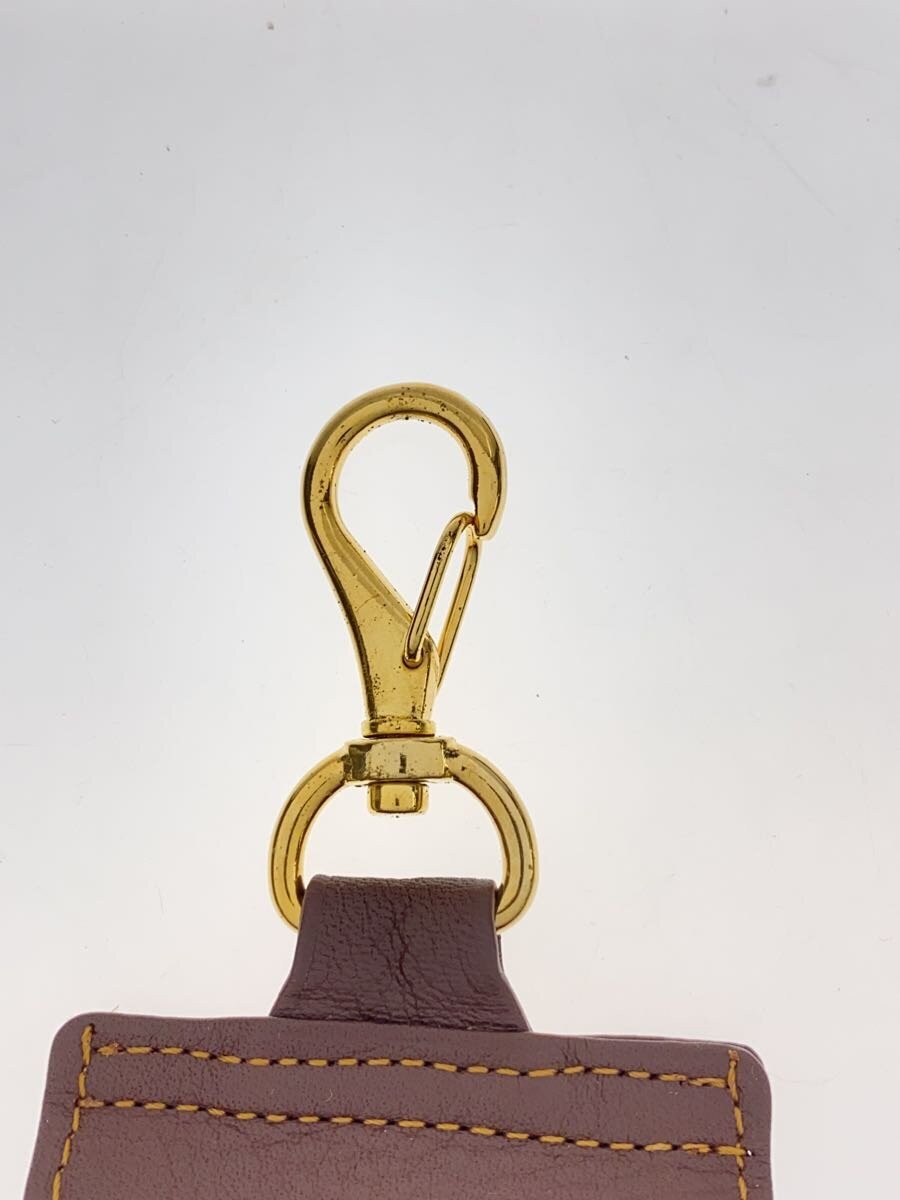 BALENCIAGA Leather Keychain BRW Women's ap54037 thumbnail 5