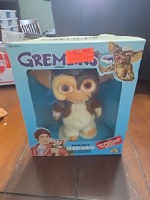 Product Image: LJN Gremlins Gizmo Mogwai Poseable Action Figure Brown/White w/ Box 1984 NIB
