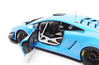 AUTOart 1:18 Lamborghini Gallardo GT3 FL2 in Blu Cepheus | eBay
