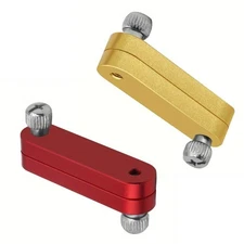 Aluminum Ruler Locator Adjustable Thickness Tool for Precise Marking & Measuring