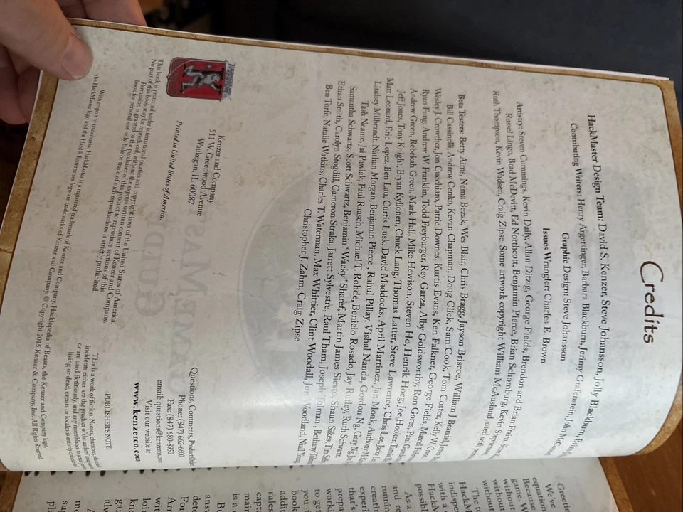 Руководство Hackmaster Game Master's Guide подарочное издание 5 2015 - Изображение 4 из 4