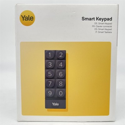 Yale Smart Keypad (05/301000/BL)   Schwarze digitale Smart Lock-Tastatur für Lin