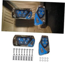 Car Pedal Covers, Foot Pedal Pads Set, Car Transmission Brake Pedal Cover, Blue