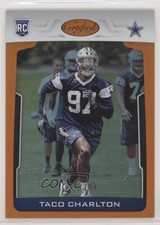 2017 Certified Rookies Mirror Orange /199 Taco Charlton #167 0nr3