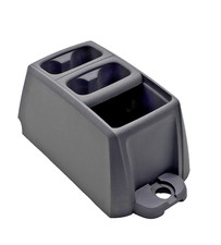 08-15 Dodge Caravan Oem Gray Center Console Cup Holder Blems 08-15 Dodge Caravan Oem Gray Center Console Cup Holder Blems