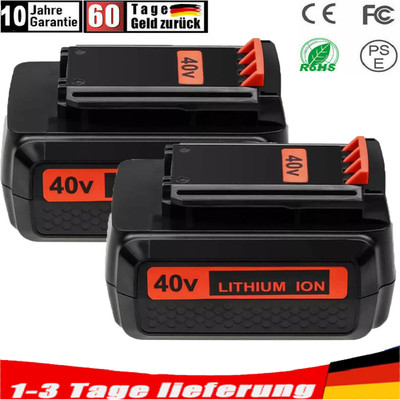 2X 36V 4,0Ah Li-Ion Für Black & Decker LBX36 LBXR36 LBX2040 BL20362 LHT2436 Akku