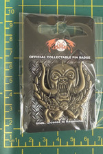 MOTORHEAD EVERYTHING LOUDER THAN EVERYTHING ELSE HIGH QUALITY METAL BADGE