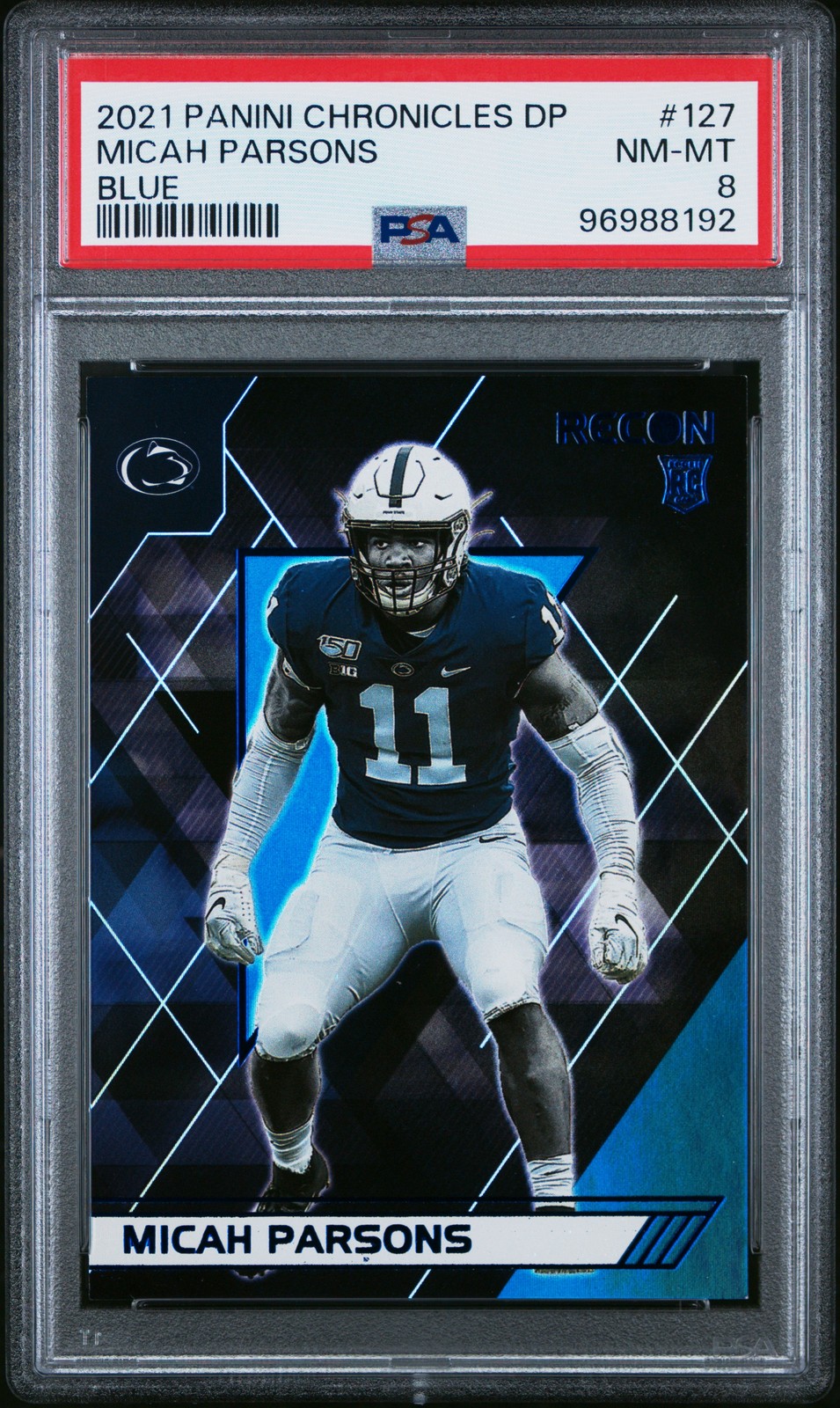 Micah Parsons Panini Chronicles Draft Picks #127 Blue