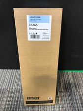 Genuine Epson T6365 LIGHT CYAN Ink Cartridge NIB 