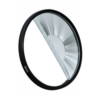 77mm/82mm Half-Moon Swirl Halo Effect Filter Photography Camera Accessories