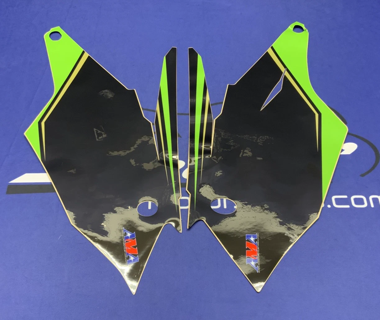 D'COR Visuals Monster Kawasaki Complete Graphic Kit KX250F 2017