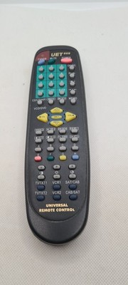 UET609 Universal Fernbedienung - Schwarz - Nur Gerät