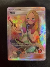 Pokemon Sun & Moon Lost Thunder Mina 211/214 Full Art Ultra Rare NM