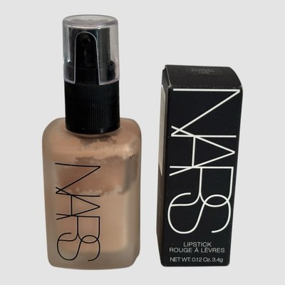 Nars SCARLET EMPRESS #1008 Matte Lipstick 0.12 oz NIB and Sheer Matte Foundation