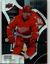 2021-22 Upper Deck Allure Jakub Vrana Black Rainbow #63 Detroit Red Wings
