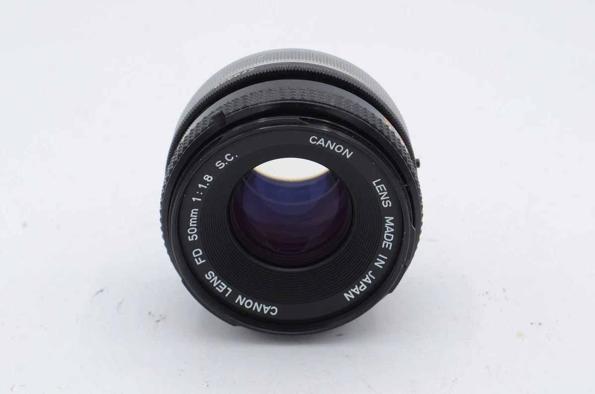 Canon FD f/1.8 Camera Lenses 50mm Focal for sale | eBay