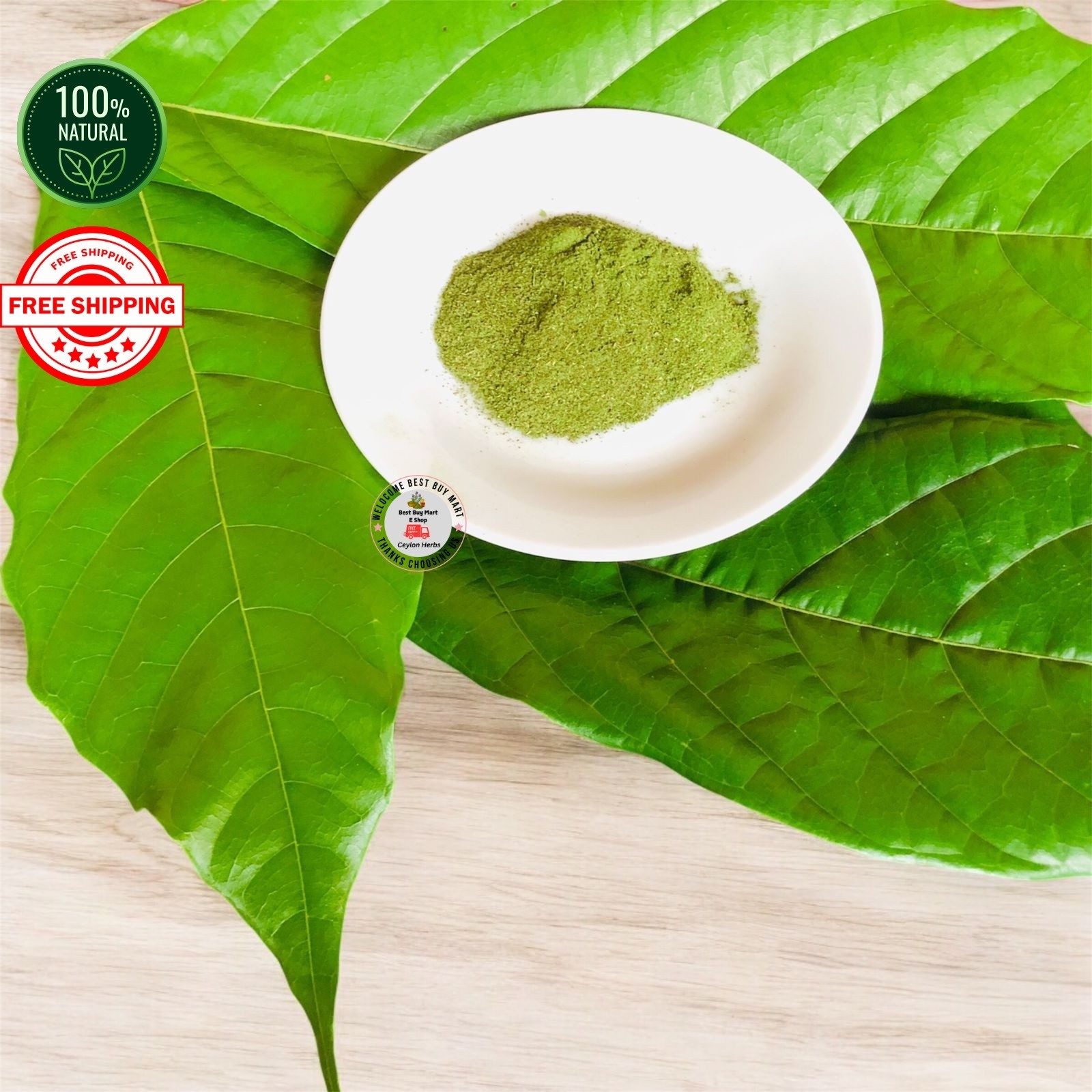 100% Pure Organic Cocoa Leaf Powder Natural Herbal Supplement 25g-500g