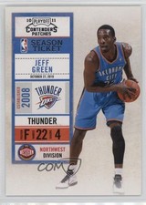 2010-11 Playoff Contenders Patches Jeff Green #28 1d9s