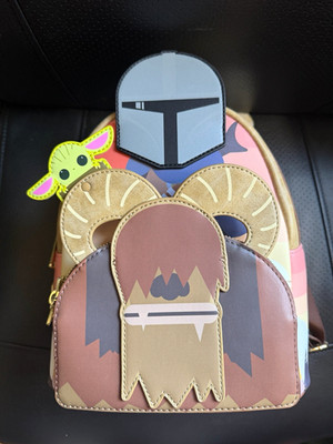 Loungefly Star Wars The Mandalorian Grogu Mini Backpack Multicolor 2021